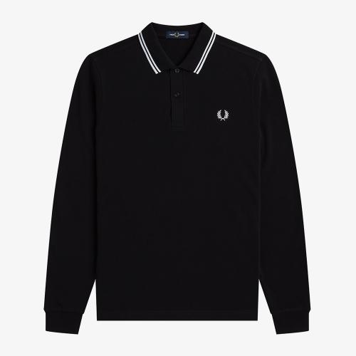 Fred Perry Fred Perry  [m3636] Langarm Twin Tip Fred Perry Hemd  350  Afpm2333636 350