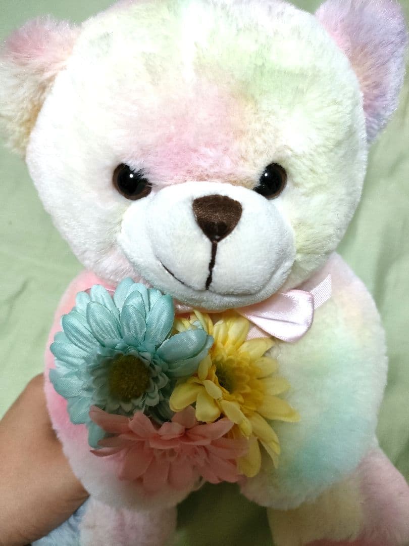 

[USED] Teddy bear, rainbow bear, souvenir, gift, present