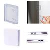 S-1set Multi-purpose Curtain Clip - Transparent Plastic, No Power Required - Very Suitable for Bathrooms and Kitchens