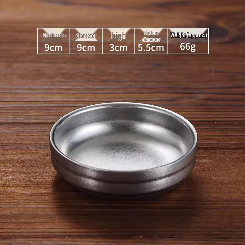 Retro Stainless Steel Pickle Dish