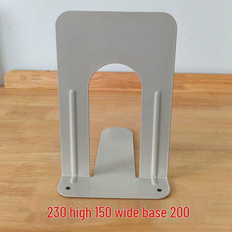 Stahl Buchstützen Set - Große, Mittlere, Kleine Größen für Studenten und Bibliotheksregalstützen