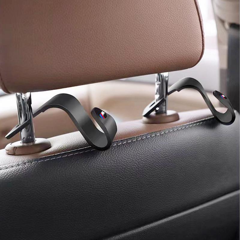 Autós fejtámla akasztók Akasztó Táskák Ülés háttámla tartó Klipek Automata rögzítő BMW Performance X1 X3 X5 E39 E46 E90 F20 E60 F30 M3 M5