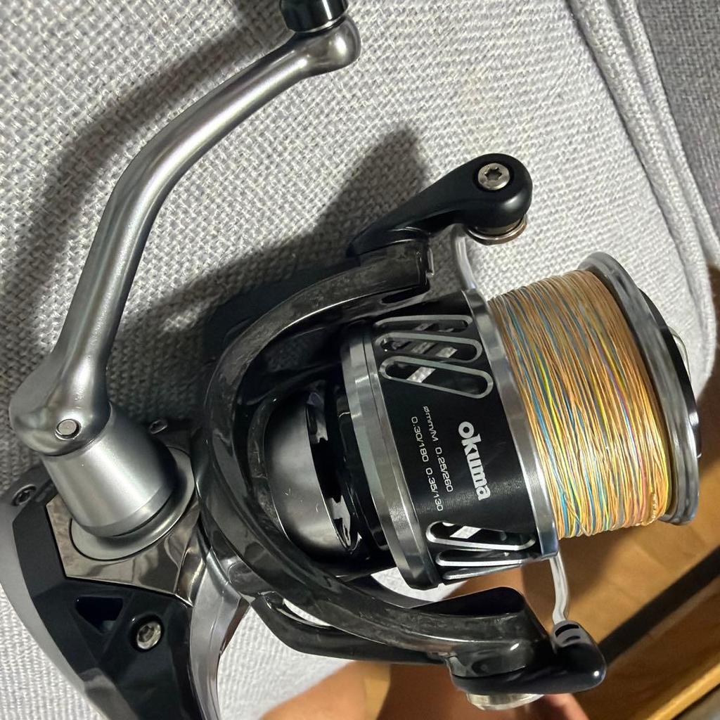 Used okuma ITX-4000H spinning reel good condition lure fishing