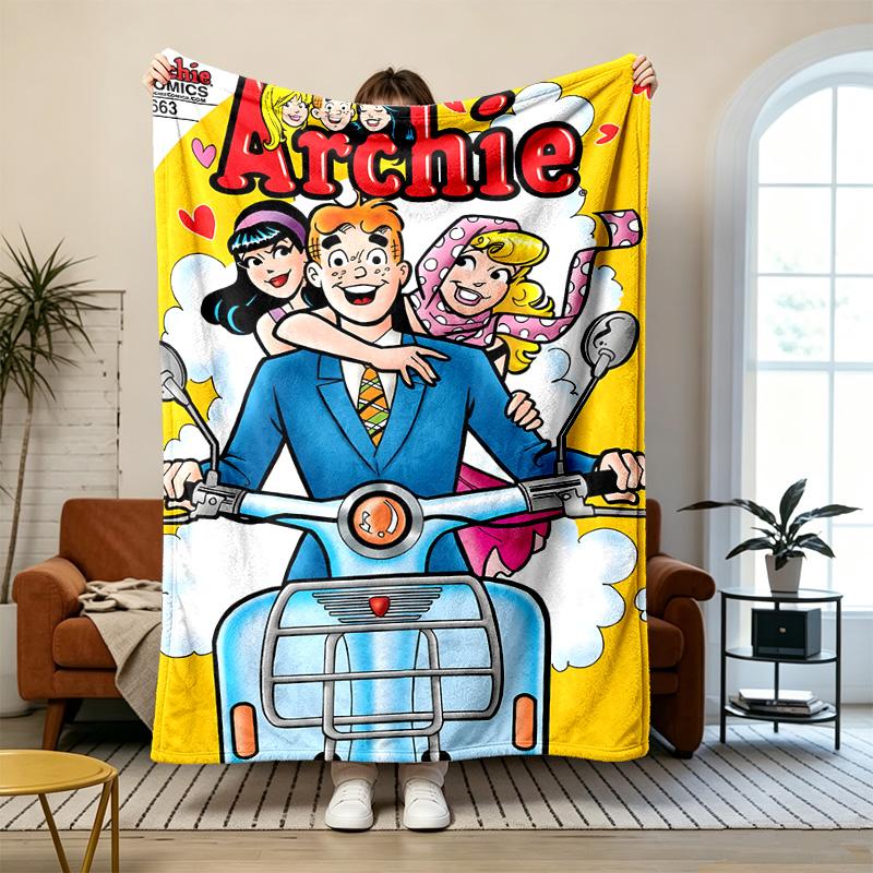 Archie ComicsSoft and Comfortable Flannel Suitable for Sofas Living Rooms Outdoor Camping Travel and Also Makes a Great Anniversary Gift