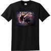 DOO MJUGG Camisetas Masculinas Holográficas Princípio de Épica Vinil Capa de CD Pequeno Médio Grande XL Preto