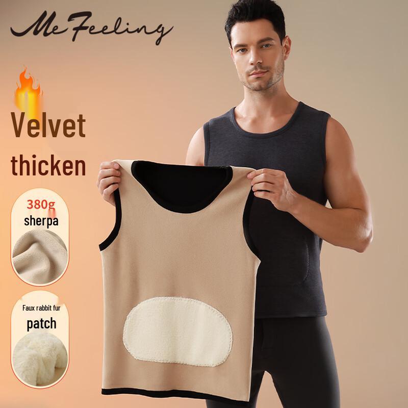 

ME FEELING Мужской 2025 Осень/Зима Утепленный Флисовый Терможилет 2XL