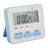 Digital Kitchen Timer Temperature Display Easy Operation Kickstand Magnetic Back Small Digital
