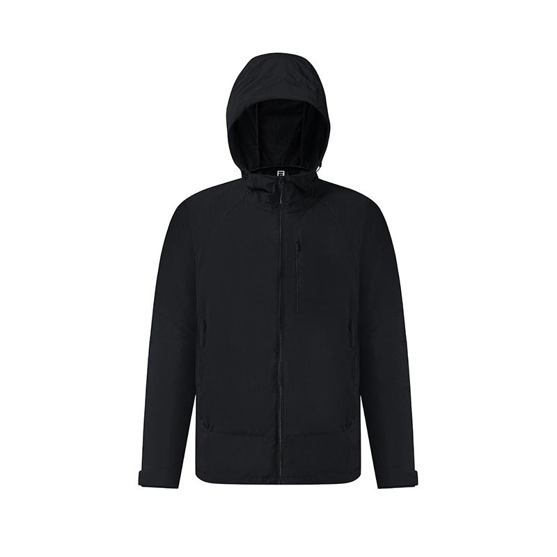 New FILA Explorer Jackets Men's Pitch Black A11M537715FBK