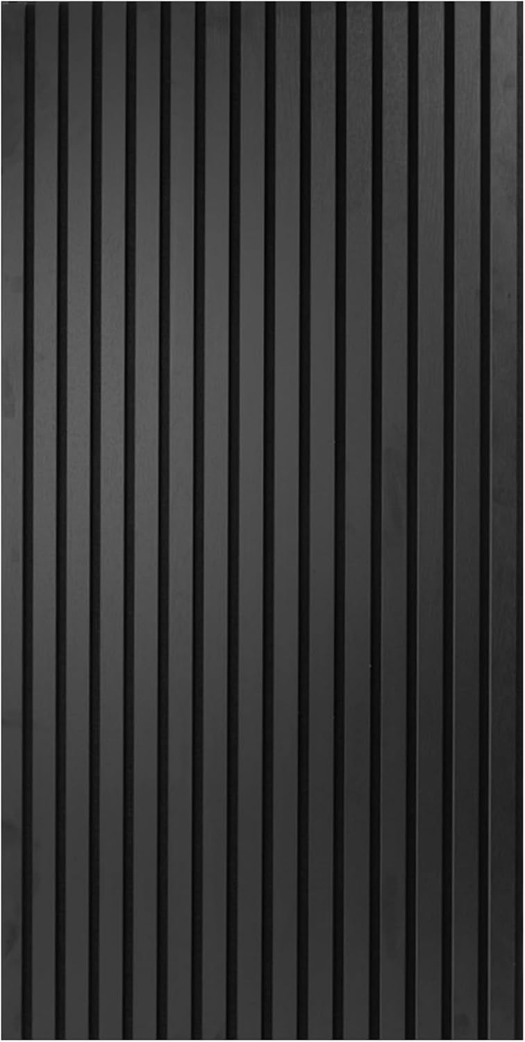 

Art3d 4 Pieces Kyuon Panel Wall Sound Absorption Panel Wood Wooden Sound Absorption Material Soundproof Panel - Living Room, Bedroom, TV Background