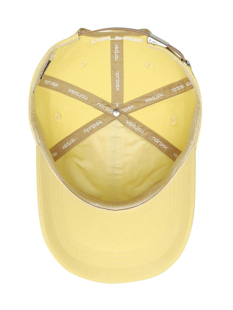 NORDISK [Signature] Polar Bear Logo Cotton Ball Cap_Dark Yellow