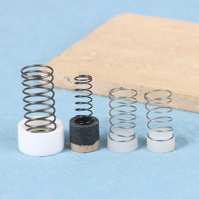 5 Piezas Accesorios para Bomba de Compresor de Aire de Pistón Válvula Antirretorno de Una Vía Núcleo de Válvula de Retención Muelle Tapón Tapón Núcleo de Válvula Ptfe