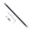 R6FF Lightweight 14mm Carbon Fiber Extension Rod Stainless Steel Connector 1/4inch