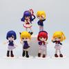 No 6pcs Oshi Ko Doll Toy Model Decoration Animation Cartoon Pvc Gift Material