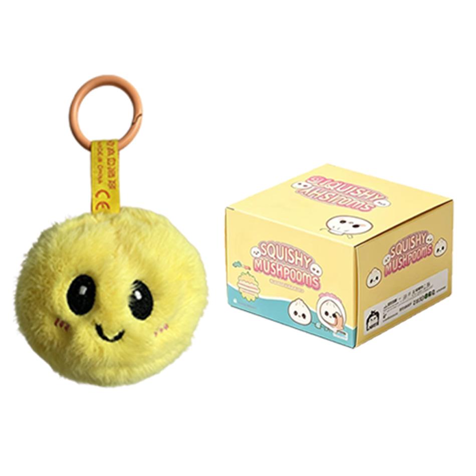 IN Gifts Toy Dumpling Plush Trendy New Style Bag Hanging Cute Simulation Dumpling Plush Keychain Backpack Pendant Cartoon Toy