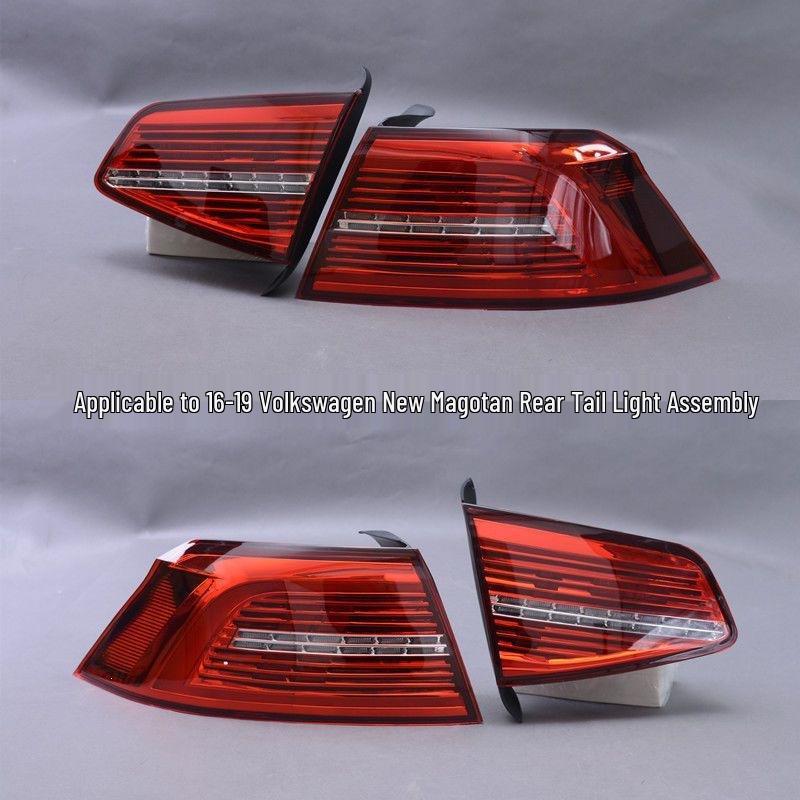 Compatible Rear Tail Light Assembly for Volkswagen Magotan B7 B8L (2012-2019) - Brake, Reverse, Turn Signal Tail Light Cover