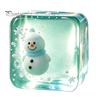 Halloween Party Favors Stress Relief Toy for Christmas, Anxiety Reduction Ice Cube Squeeze Relieving Toy, Slow Rising Clear Sensory Holiday