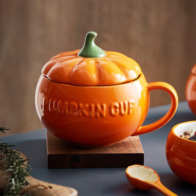 Tazze A Forma Di Zucca Tazza In Ceramica A Forma Di Zucca, Tazza In