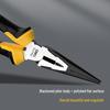 Deli 8-inch Chrome Vanadium Steel Needle Nose Pliers