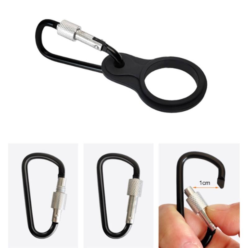 6Pcs Squid Jig Baits Protector Squid Jig Hook Protector Case with Carabiner Fishing Tackle Fishing Accessories