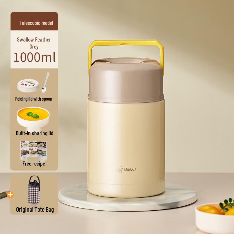 Yuzhuo 2026 Portable Insulated Stewing Jar