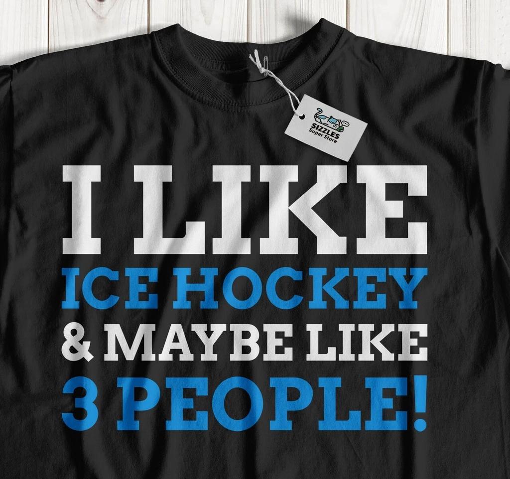 Unisex Funny Ice Hockey T-Shirt Puck, Hockey Coach Gifts