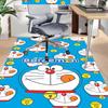 1pc Doraemon Friends Adventure Carpet for Playroom Bedroom Living Room Sofa Home Decor,kids Game Area Rug Non-slip Floor Mat Y72810