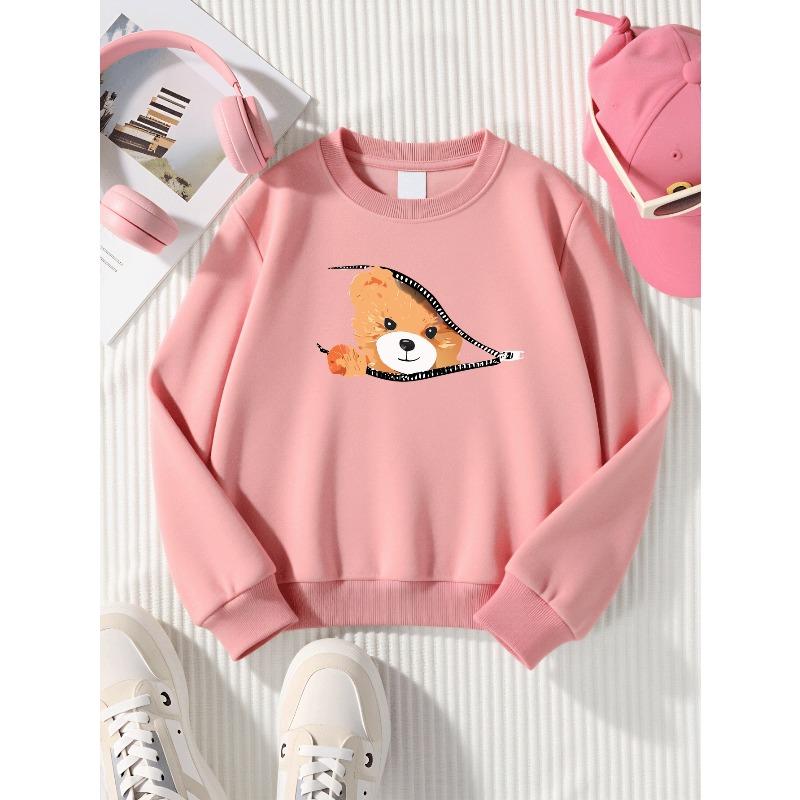 Kids Sweatshirt, Casual Comfortable Warm Fashion Printed Top