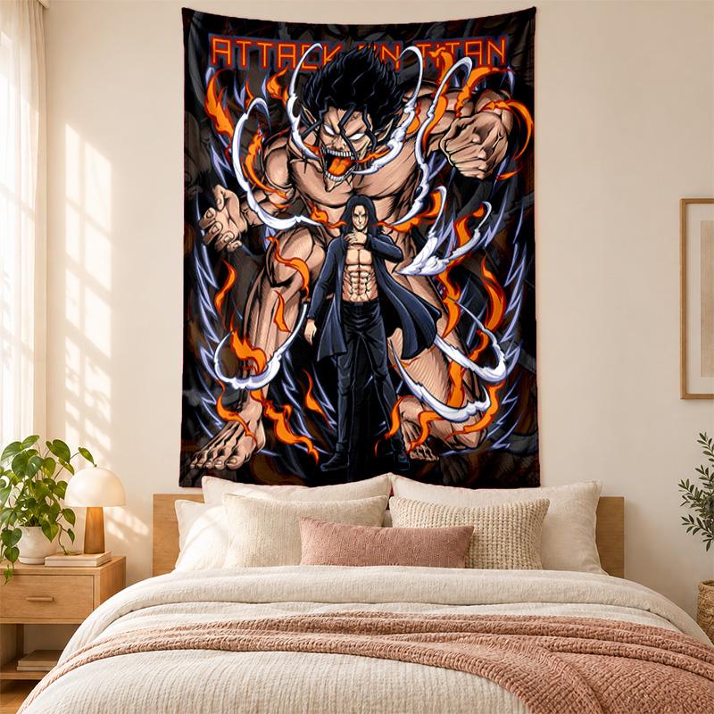 Attack on Titan Tapestry highquality for decorating living room bedroom dorm walls ideal as bedroom wallart orholiday gift