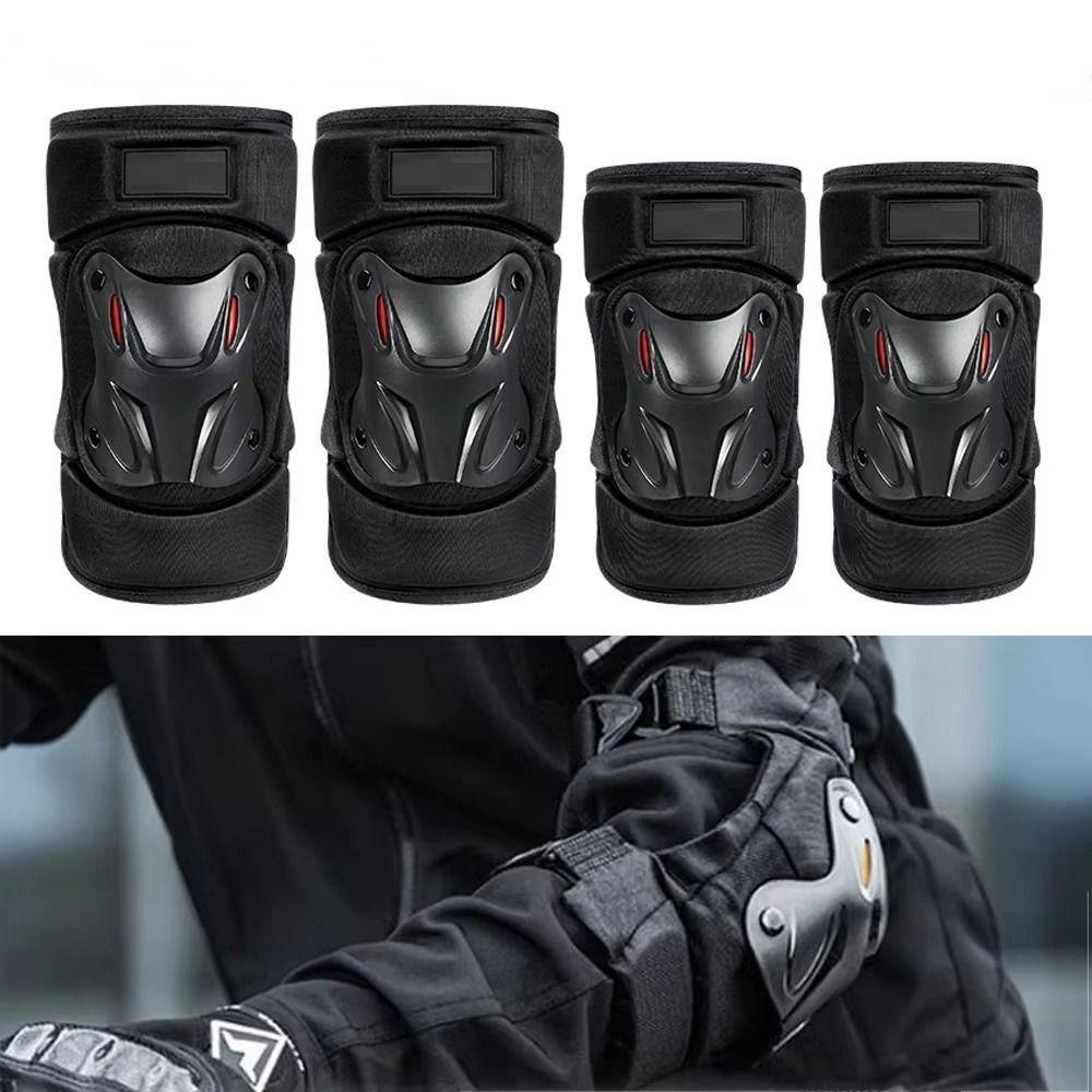 Anti-fall Motorcycle Kneepad Breathable Elbow Protector Motocross Knee Guard Electric Vehicle