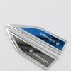 Hub Caps Metal Car Decals For Volkswagen VW R Line Golf 8 Beetle Scirocco Passat Sharan Tiguan Jetta Trunk Sticker Fender Side V fshm03