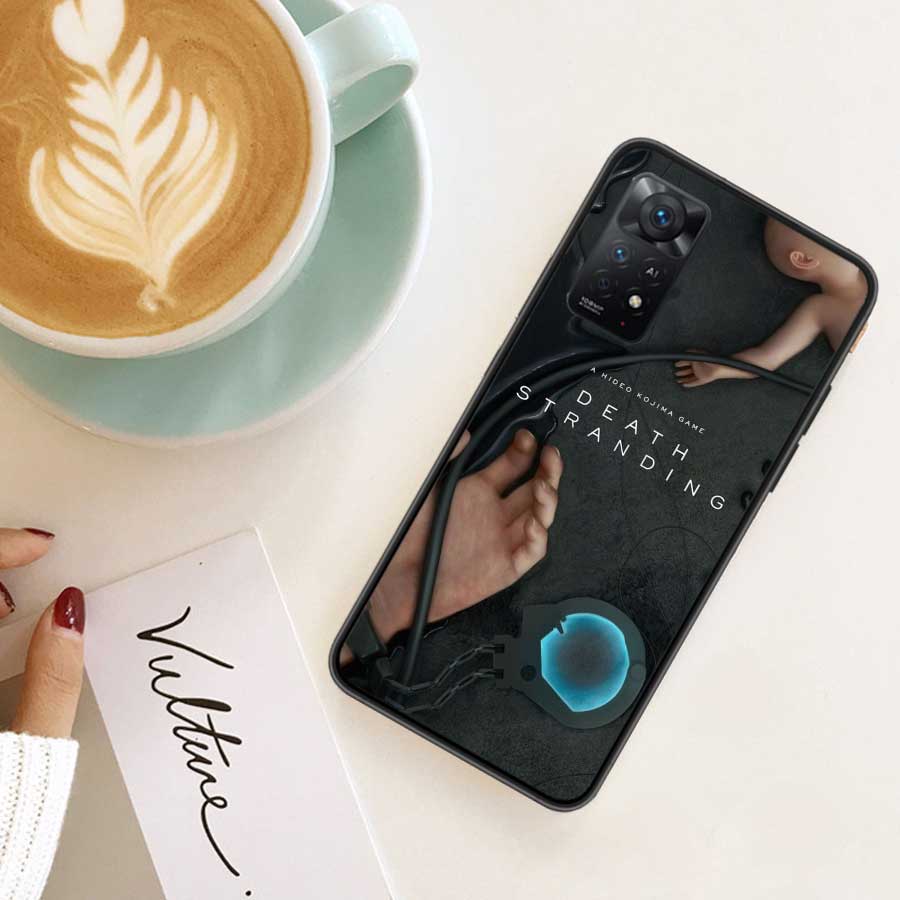 Game Death Stranding Phone Case For Redmi 14C 12 12C Note 14S 13 14 Pro Plus K80 Pro 10 10A 10C 9 9A 9C 9T 8 8A TPU Clear Cover