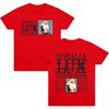 Rosalía LUX 2026 Tour Grafik T-Shirt Unisex Stilvoll Kurzarm 100% Baumwolle Hohe Qualität Lässig Rundhals Street Style T-Shirts