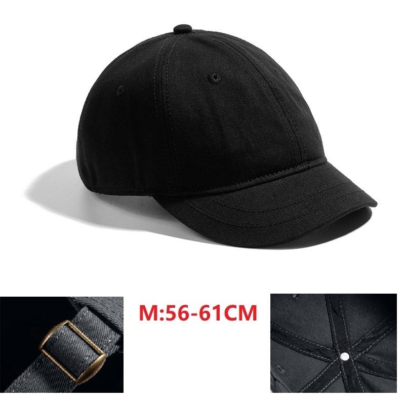 Adjustable Men and Women Sun Hat Breathable Short Brim Baseball Cap