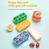 Kitchen Supplies Homemade Ice Block Mold For Household Kitchen Silicone Ice Tray Silicone Ice Mold Ice Box Making Ice Box Cover
