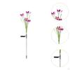 LED Solar Lily Flower Light Garden for Balcony Pathway Courtyard