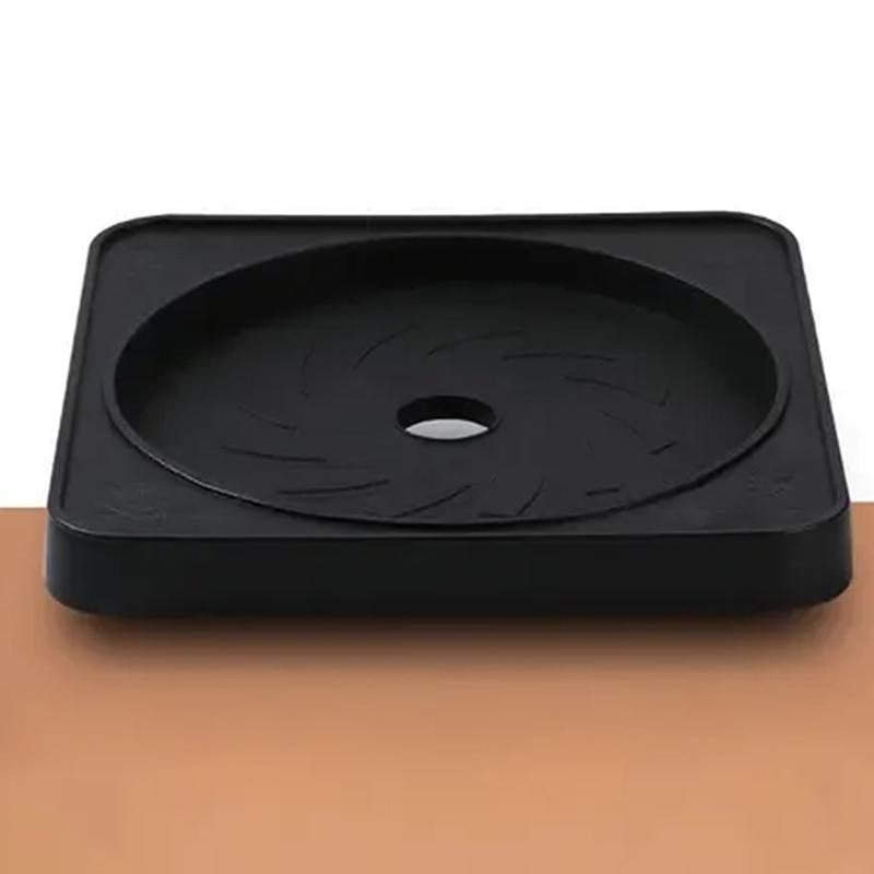 Moveable Gas Tank Tray Multifunctional Storage Tray Rotatable Rack With Pulley Flowerpot Bracket
