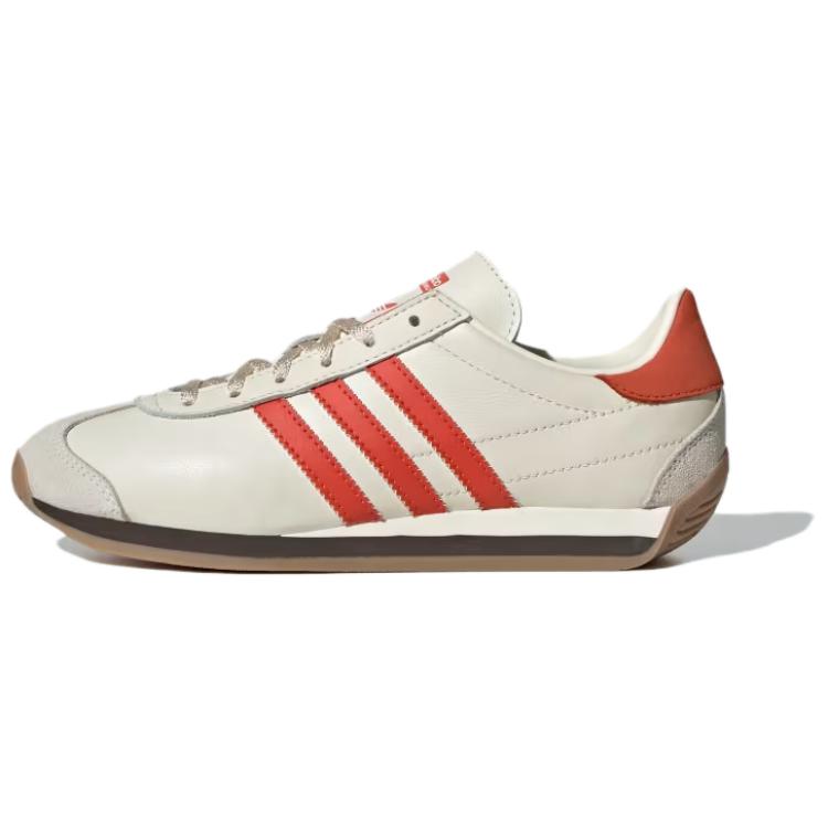 Adidas Country OG Cream Preloved Red Women Sneakers Cream-White Dark-Brown JI0517