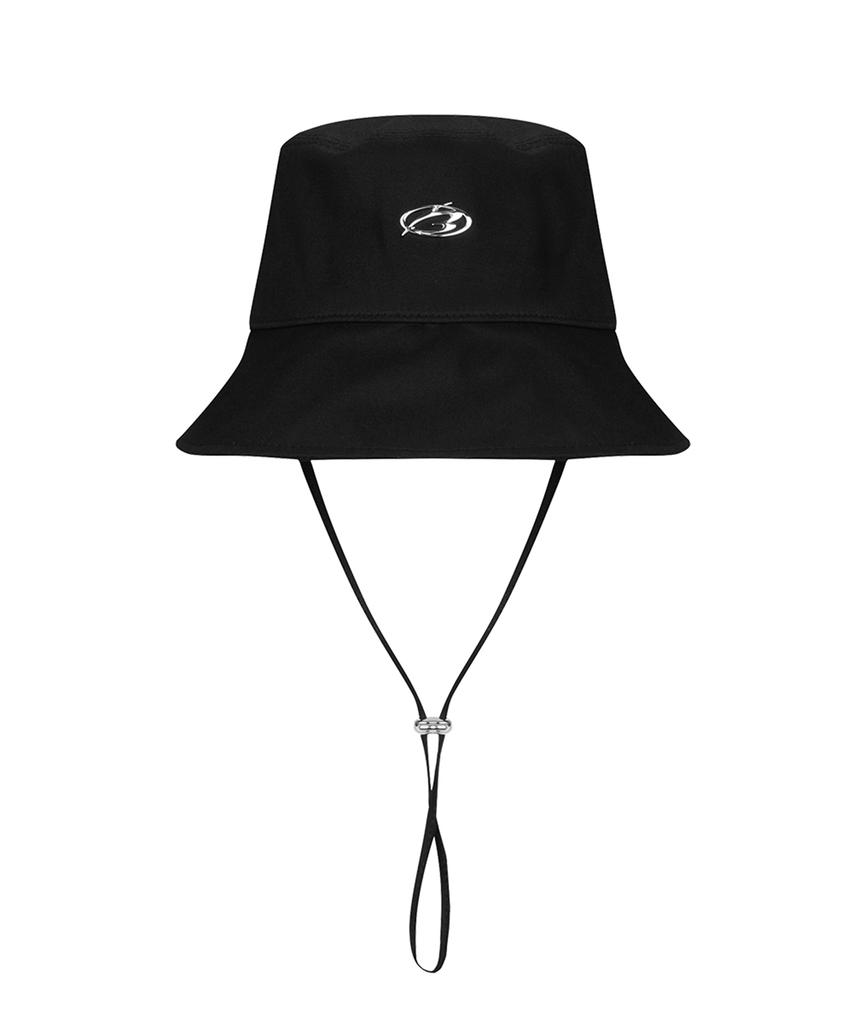 MORE THAN BLACK Logo Bucket Hat