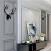 Metal Wall Mounted Deer Head Wall Hanging Home Decoration Perfect for Living Room Hotel Restaurant Bedroom