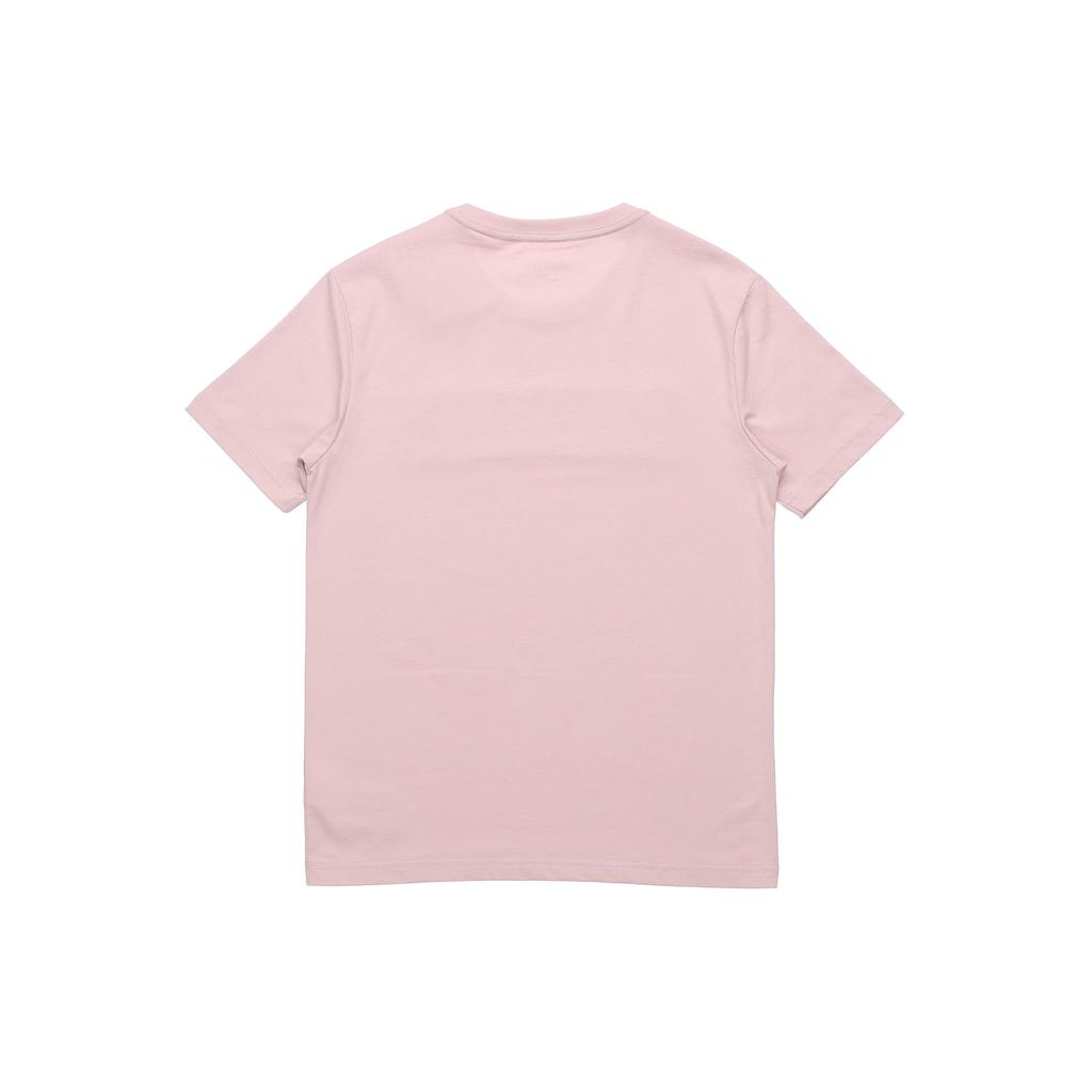 Li Ning Badfive Camouflage Letter Print Sports Round Neck Short Sleeve T-Shirt Men Tops Light-Lavender AHSP077-5