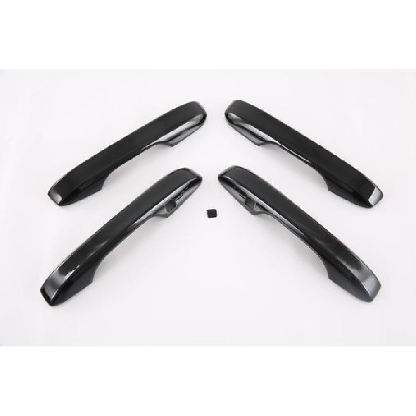 ABS Glossy Black Door Handle Frame Lid Cover Trim For  Honda CR-V HR-V