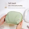 Beilian Fashion Half-Round Handheld Makeup & Skincare Bag: Lightweight and Portable Lipstick Storage Solution