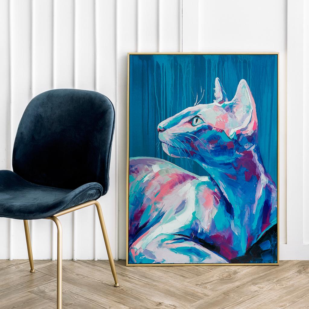 Poster Portrait Cat Picture