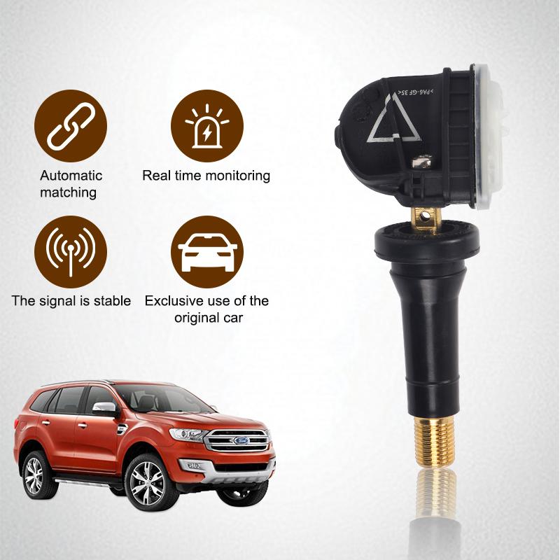 TPMS Tire Pressure Sensor for Ford Ecosport Fiesta Focus Galaxy Ranger Mustang Explorer F150 Lincoln F2GZ1A189G F2GT-1A180-DC Car Pressure Regulators