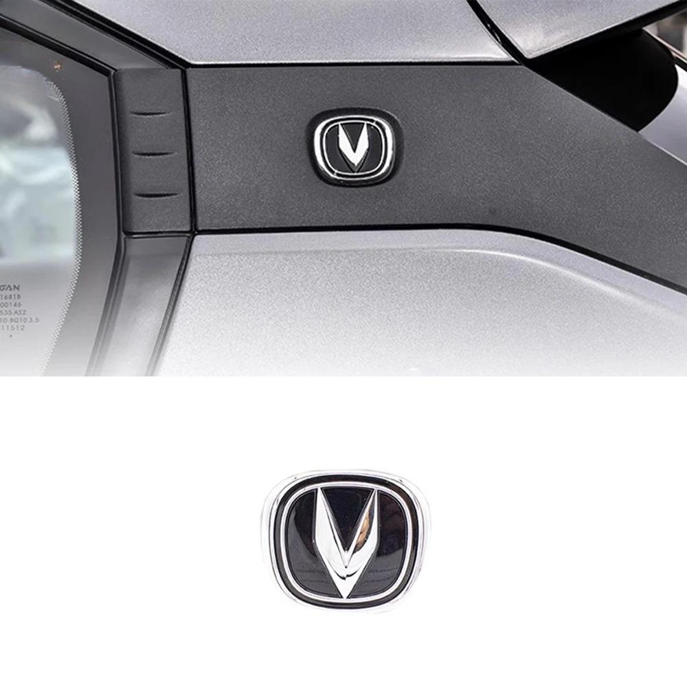 For Changan CS35 PLUS Accessories Car Original Front Rear Logo Sticker Cover Wheel Hub Label CHANGAN Letter Car Side Logo
