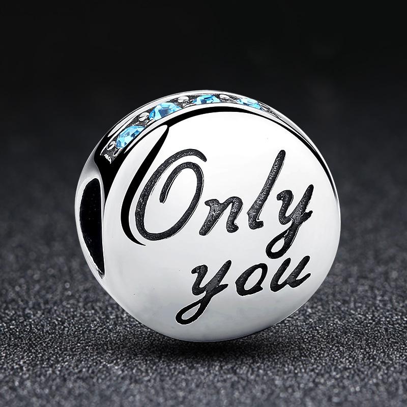Heart-Shaped Zinc Alloy DIY Necklace & Bracelet Bead Pendant
