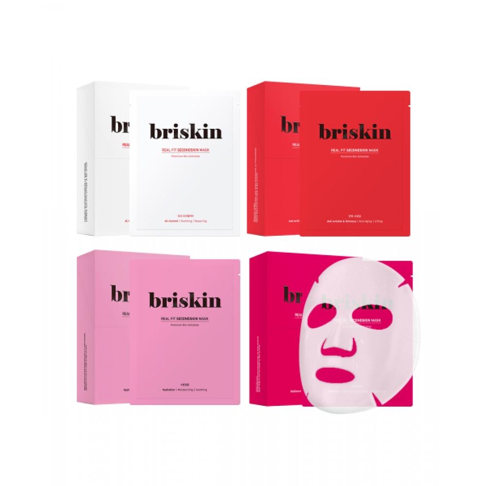 

Briskin Real Fit 30 Day Intensive Care Package Moisture Concentrate 30 sheets