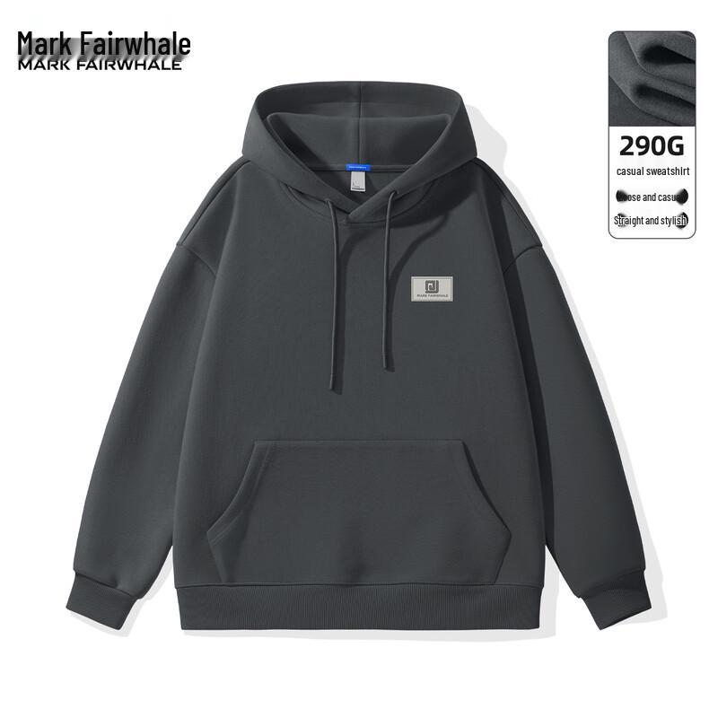 Mark Fairwhale Men's 2025 Autumn Loose Hooded Sweatshirt