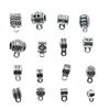 20pcs Bails Beads Connector Charms Jewelry Findings DIY Bails Beads Charms Connector Wholesale Antique Silver Color