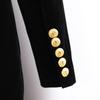 Cross-border New Year Button-up Jacket, Suit Dress, Long-sleeve Velvet Dress for Women